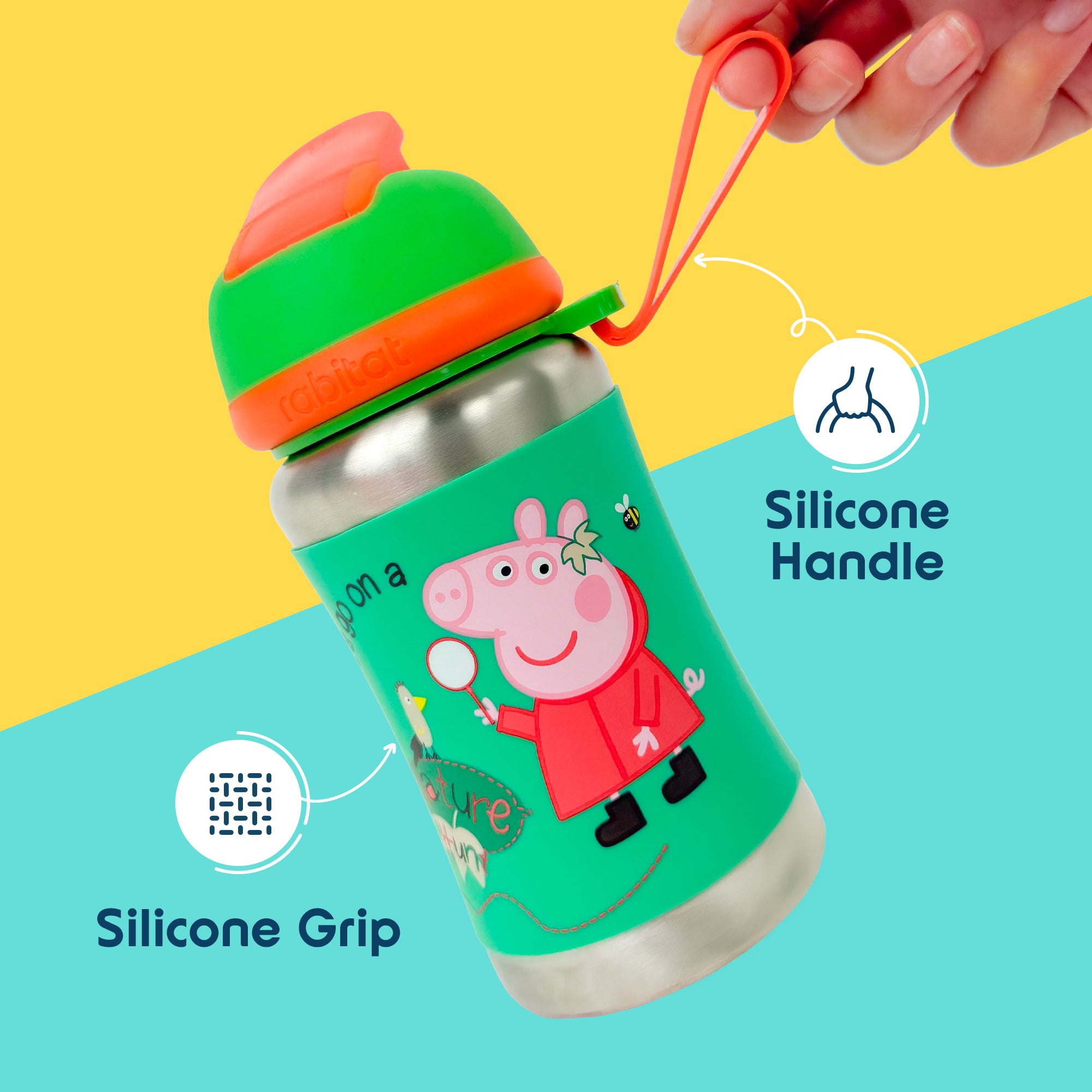 Peppa Pig Steel Play Sipper