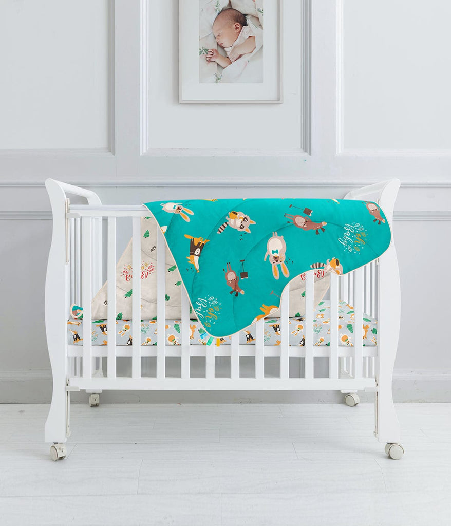 Buy Homed 100% Organic Cotton All Weather baby quilts and blankets