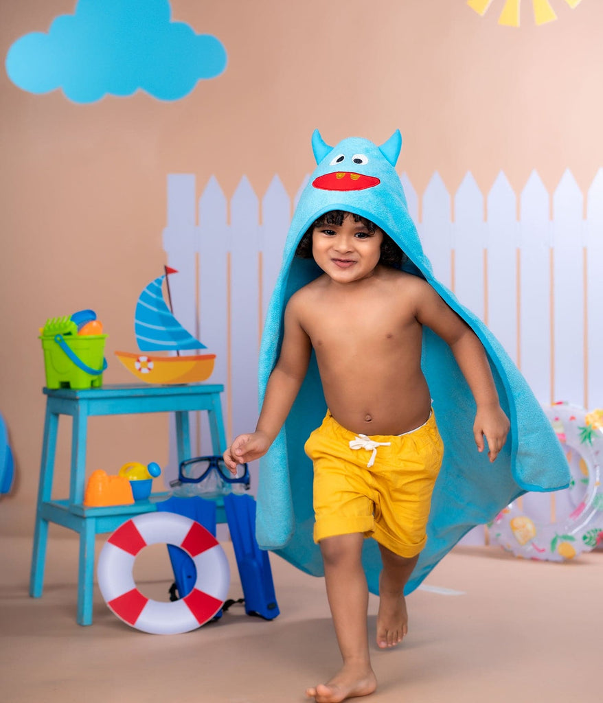 Baby shark bath online towel