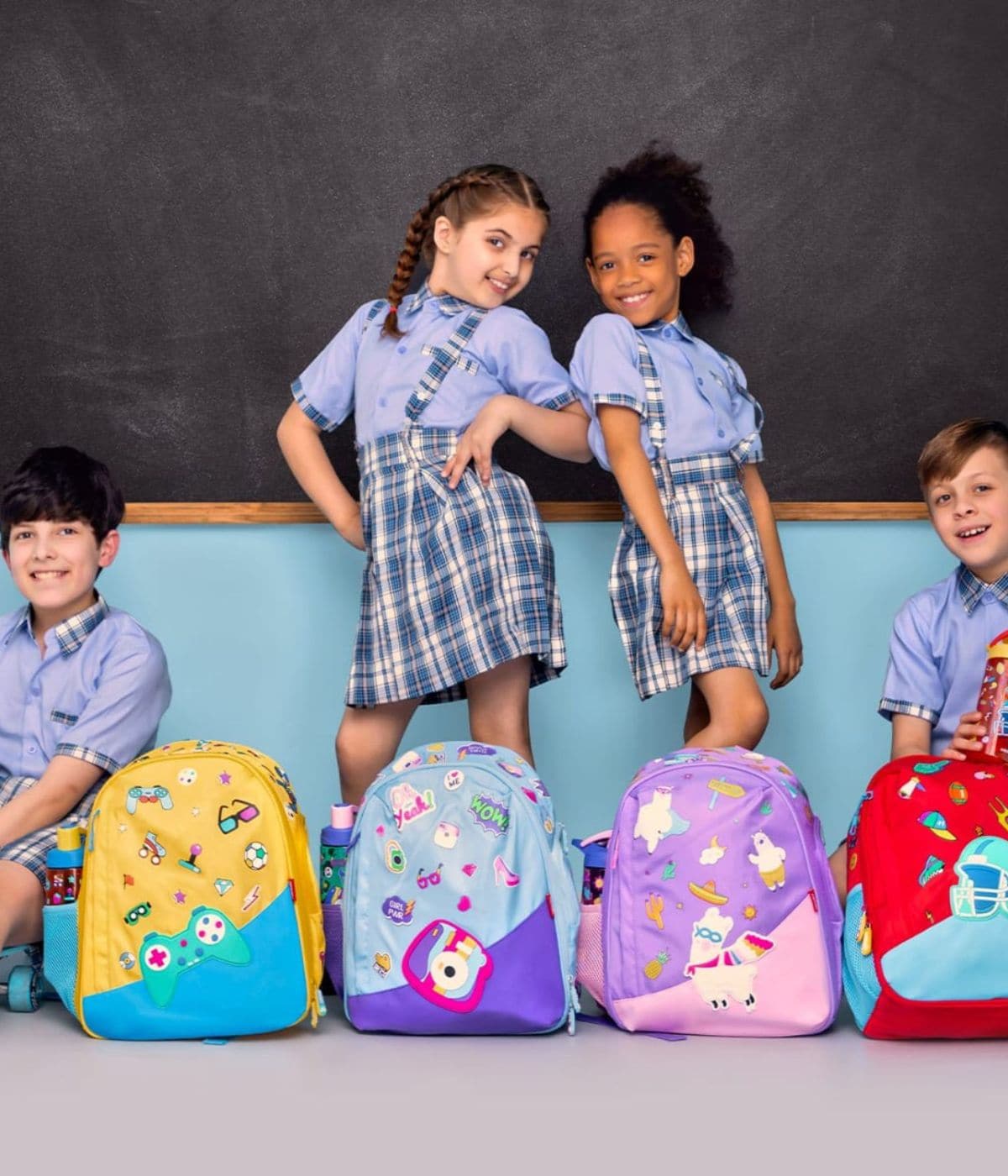 Child with hotsell school bag